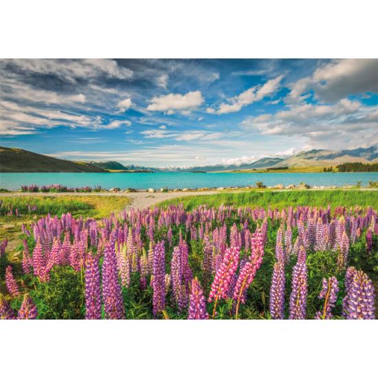 Puzzle Clementoni Lupinen am Lake Tekapo 1500 Teile
