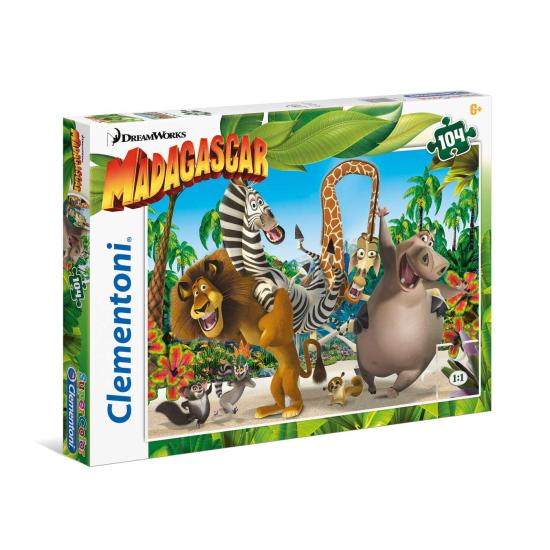 Clementoni Madagaskar 104-teiliges Puzzle