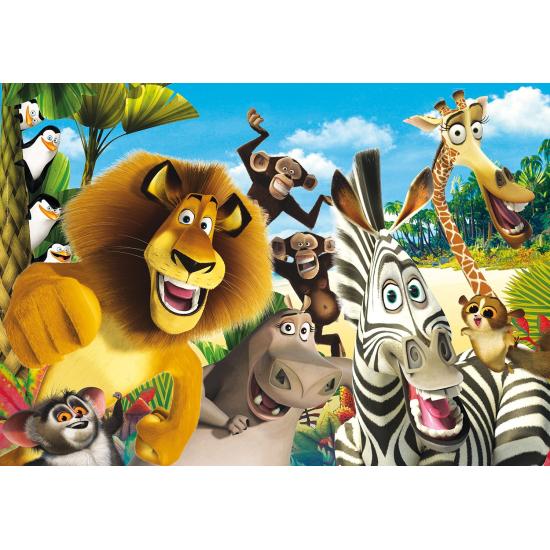 Clementoni Madagaskar Maxi-Puzzle 104 Teile Clementoni Madagaskar Maxi-Puzzle 104 Teile