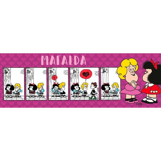 Clementoni Mafalda Panorama-Puzzle mit 1000 Teilen