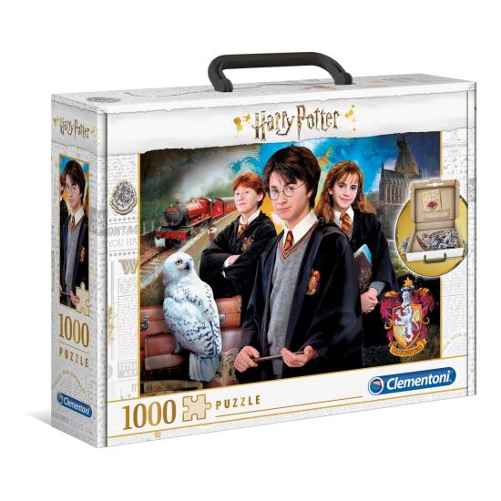 Clementoni Puzzle Harry Potter Aktentasche mit 1000 Teilen