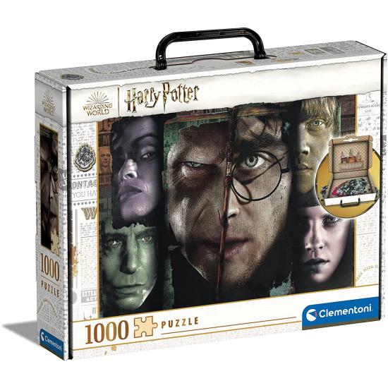 Clementoni Puzzle Harry Potter Duels Aktentasche 1000 Teile