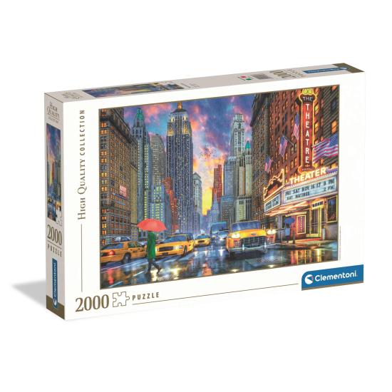 Puzzle Clementoni Rainy Manhattan 2000 Teile