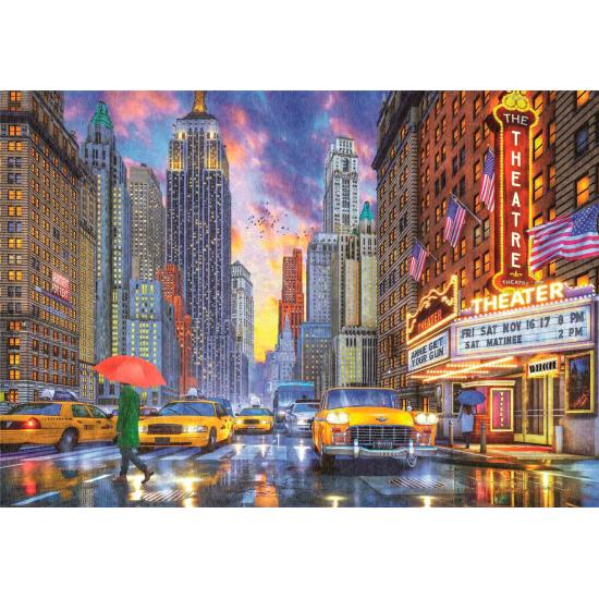 Puzzle Clementoni Rainy Manhattan 2000 Teile