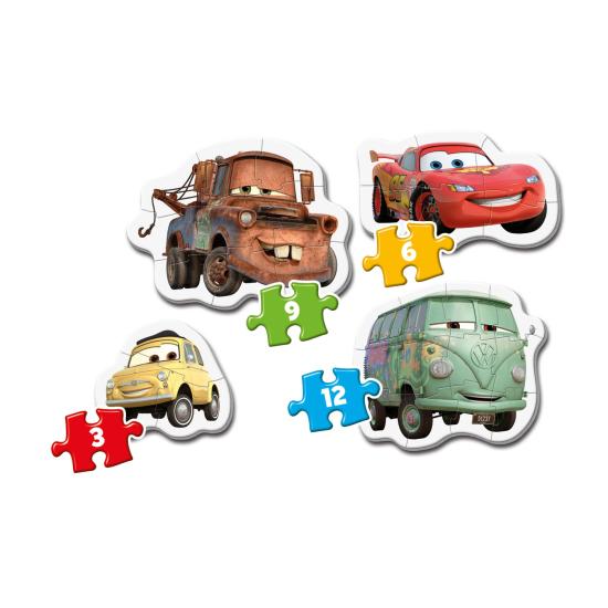 Puzzle Clementoni My First Puzzle Cars 3-6-9-12 Teile.