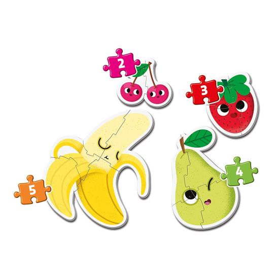 Clementoni Puzzle My First Fruits Puzzle 2-3-4-5 Teile.