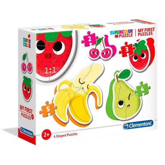 Clementoni Puzzle My First Fruits Puzzle 2-3-4-5 Teile.