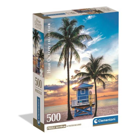 Puzzle Clementoni Miami Beach Florida mit 500 Teilen