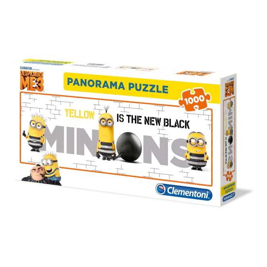 Clementoni Minions Puzzle, Gelb ist das neue Schwarz, 1000 Teile