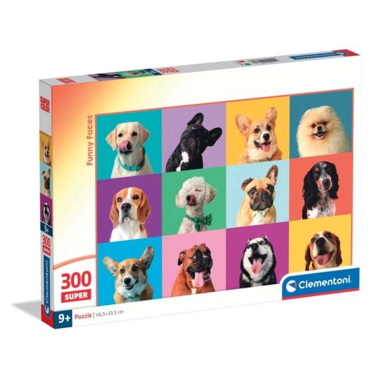 Puzzle Clementoni Lustige Gesichter mit XXL 300 Teile