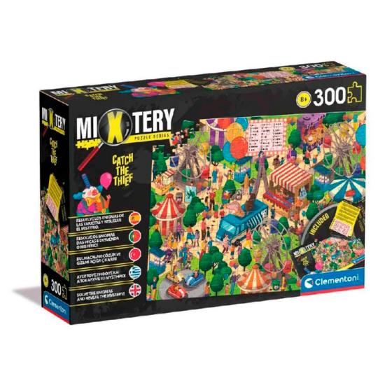 Clementoni Mixtery Catch the Thief Puzzle mit 300 Teilen