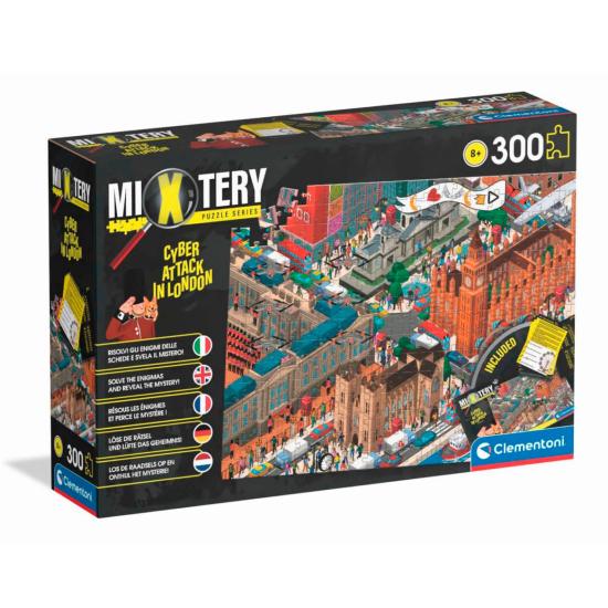 Clementoni Mixtery Cyberattack on London Puzzle mit 300 Teilen Clementoni Mixtery Cyberattack on London Puzzle mit 300 Teilen