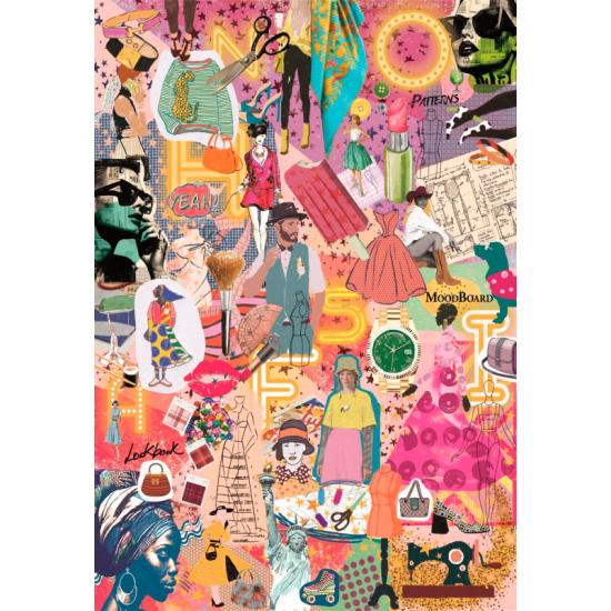 Puzzle Clementoni Mehr ist mehr, Mode Design 1000 Teile