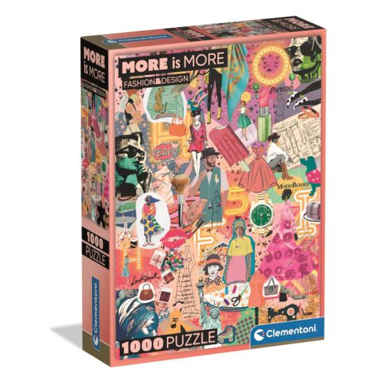 Puzzle Clementoni Mehr ist mehr, Mode Design 1000 Teile