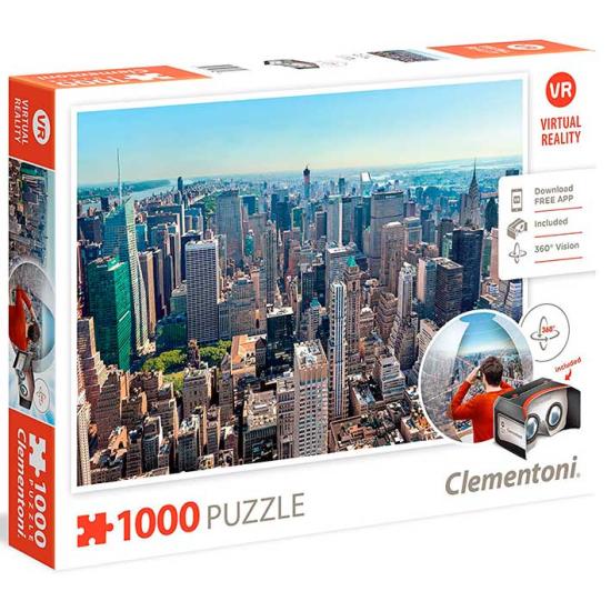 Clementoni VR New York Puzzle 1000 Teile