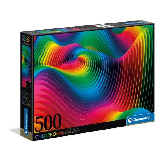 Clementoni Colorboom Waves Puzzle mit 500 Teilen