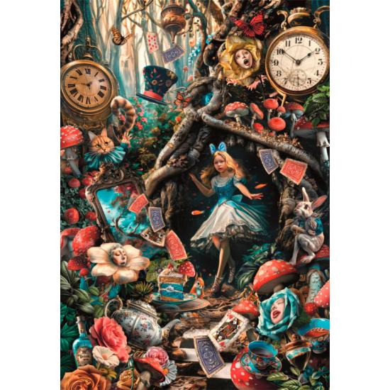 Puzzle Clementoni Ein weiterer Tag im Wunderland 1000 Teile Puzzle Clementoni Ein weiterer Tag im Wunderland 1000 Teile