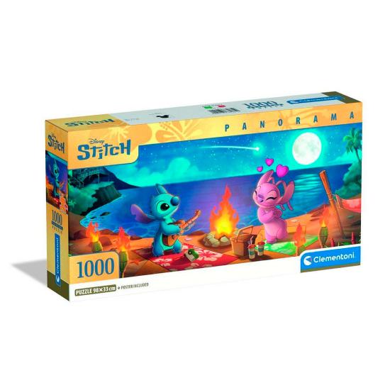Puzzle Clementoni Panorama Disney Stitch 1000 Teile Puzzle Clementoni Panorama Disney Stitch 1000 Teile