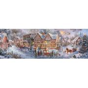 Puzzle Clementoni Panorama Vorbereitungen Für Weihnachten 1000 T