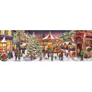 Puzzle Clementoni Panorama Weihnachtsdorf 1000 Teile