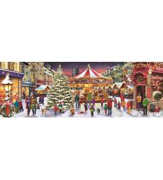 Puzzle Clementoni Panorama Weihnachtsdorf 1000 Teile