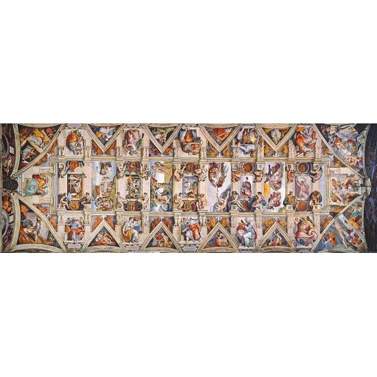 Clementoni Panorama-Puzzle der Sixtinischen Kapelle mit 1000 Tei