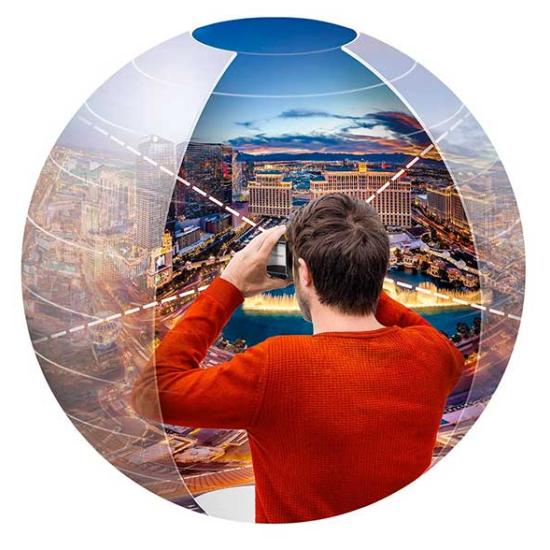 Clementoni VR Paris Puzzle 1000 Teile