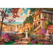 Puzzle Clementoni Viktorianische Promenade mit 500 Teilen