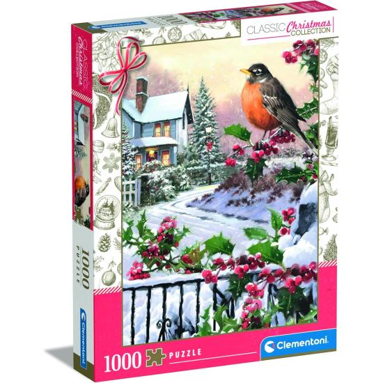Puzzle Clementoni Robin Und Stechpalme 1000 Teile