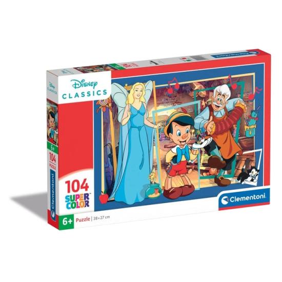 Puzzle Clementoni Pinocchio 104 teiliges