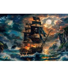 Puzzle Clementoni Piraten Der Geistermeere mit XXL 300 Teile
