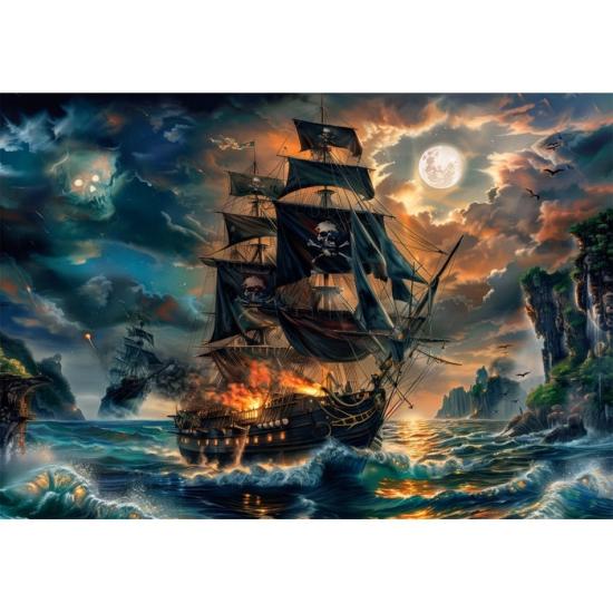 Puzzle Clementoni Piraten Der Geistermeere mit XXL 300 Teile