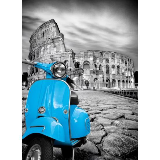 Puzzle Clementoni Platinum Vespa im Kolosseum, Rom 1000 Teile