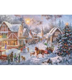 Puzzle Clementoni Vorbereitungen Für Weihnachten 1000 Teile