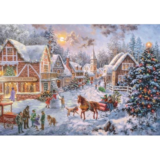 Puzzle Clementoni Vorbereitungen Für Weihnachten 1000 Teile