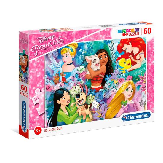 Clementoni Disney-Prinzessinnen-Puzzle 60 Teile