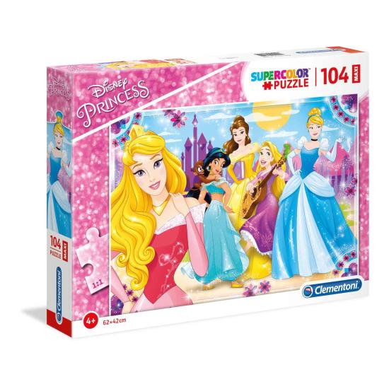 Clementoni Puzzle Disney Prinzessinnen Maxi 104 Teile