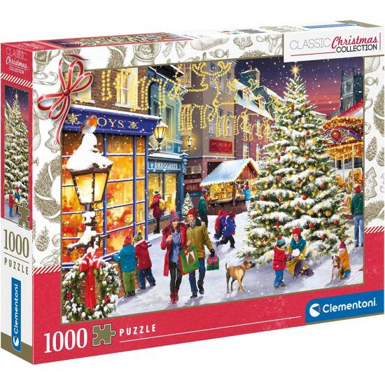 Puzzle Clementoni Weihnachtsdorf 1000 Teile