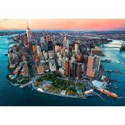 Clementoni Sonnenuntergang in New York Puzzle mit 1500 Teilen.