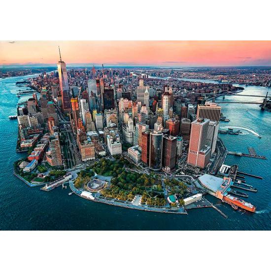 Clementoni Sonnenuntergang in New York Puzzle mit 1500 Teilen.