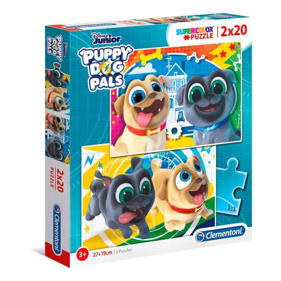 Clementoni Puppy Dog Pals Puzzle 2x20 Teile