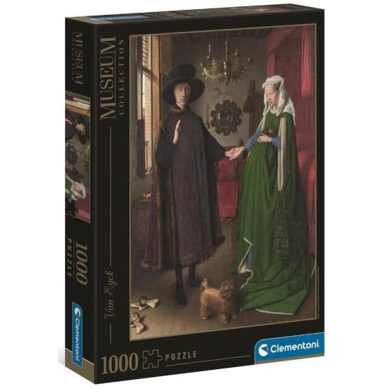 Puzzle Clementoni Porträt von Giovanni Arnolfini und seiner Frau