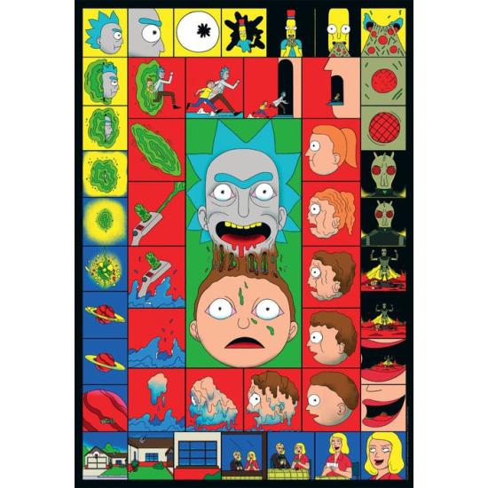 Puzzle Clementoni Rick and Morty III 1000 Teile
