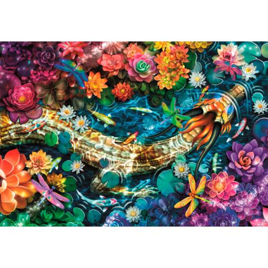 Puzzle Clementoni Koi-Fluss 1000 Teile Puzzle Clementoni Koi-Fluss 1000 Teile
