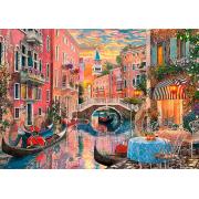 Clementoni Romantischer Sonnenuntergang in Venedig Puzzle 6000 T