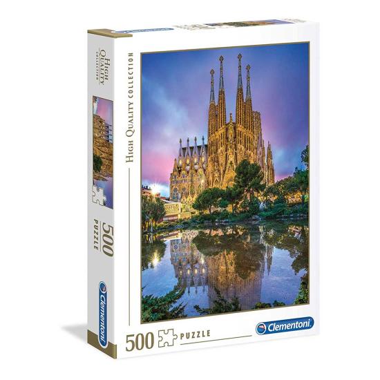Clementoni Sagrada Familia Puzzle, Barcelona 500 Teile