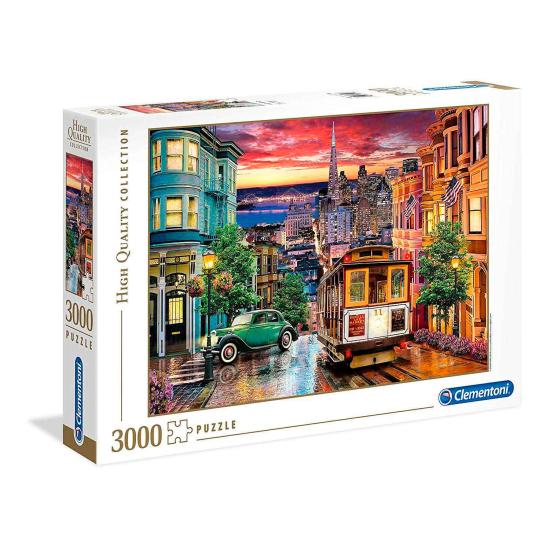 Clementoni San Francisco Puzzle mit 3000 Teilen Clementoni San Francisco Puzzle mit 3000 Teilen
