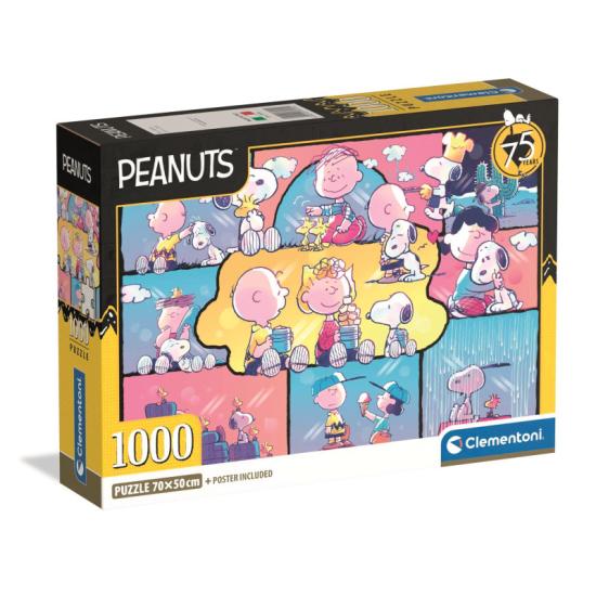 Puzzle Clementoni Snoopy Peanuts Moment 1000 Teile