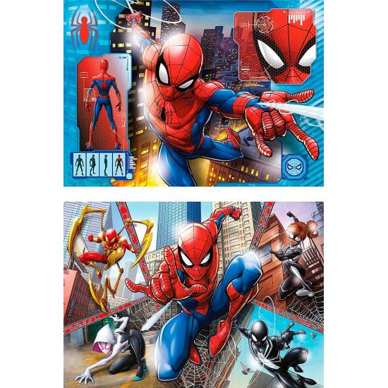 Clementoni Spiderman Puzzle 2 x 60 Teile