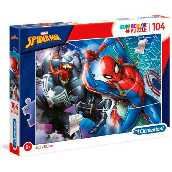 Clementoni Spiderman VS Venom 104-teiliges Puzzle